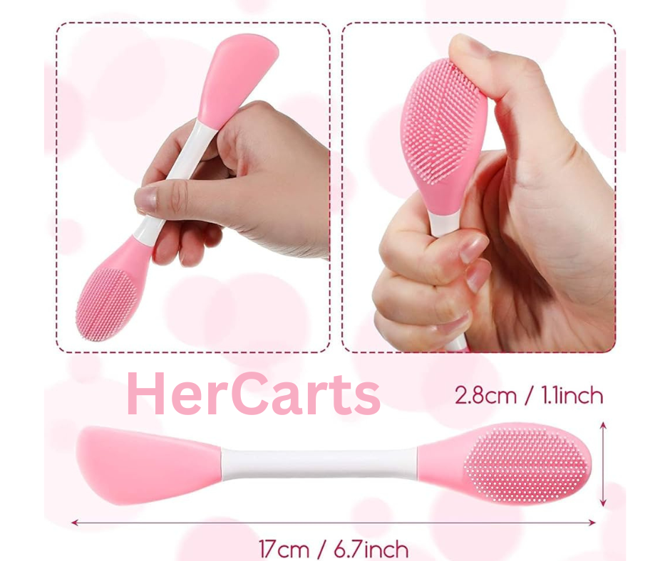 Pack of 2 Silicone Facial Mask Brush
