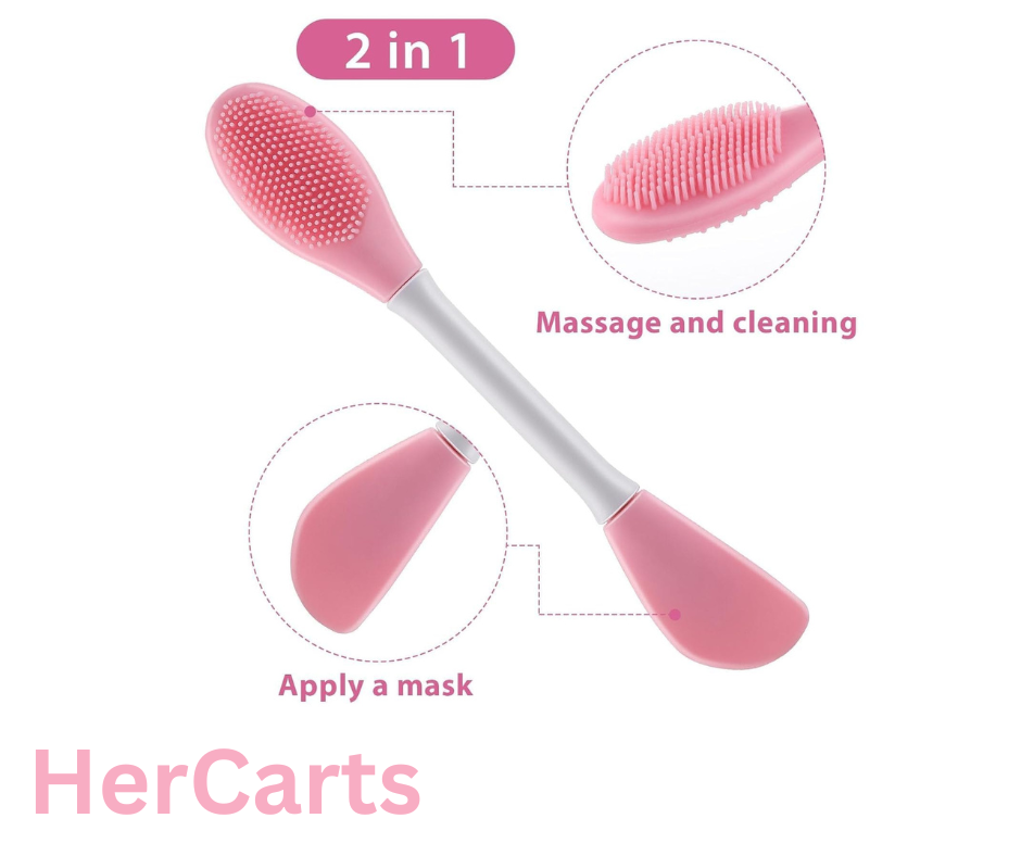 Pack of 2 Silicone Facial Mask Brush